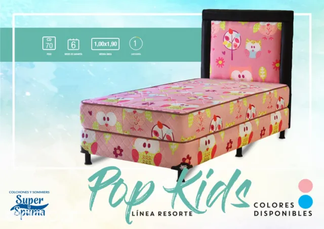 SOMIER SUPERSPUMA POP KIDS