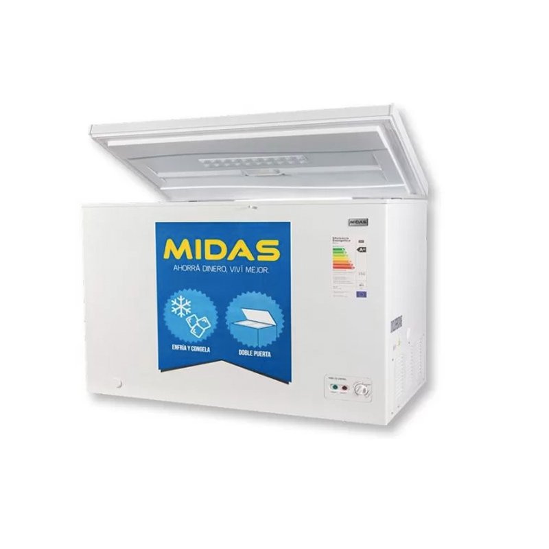 CONGELADOR FREEZER MIDAS HORIZONTAL 384L