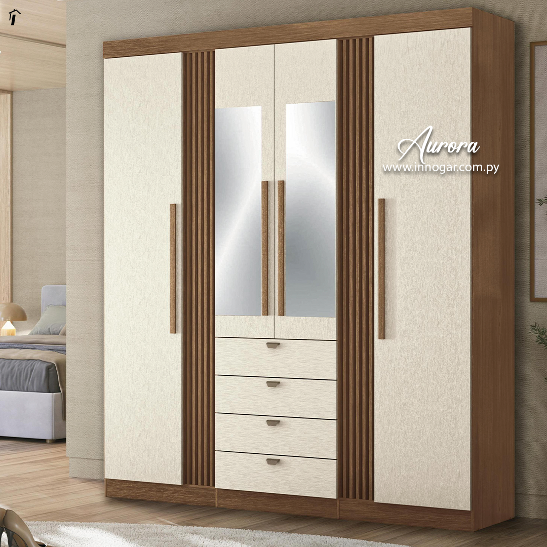 ROPERO AURORA 4.4 Jatoba/Grafite-Jatoba/Arena-Jatoba/Jatoba
