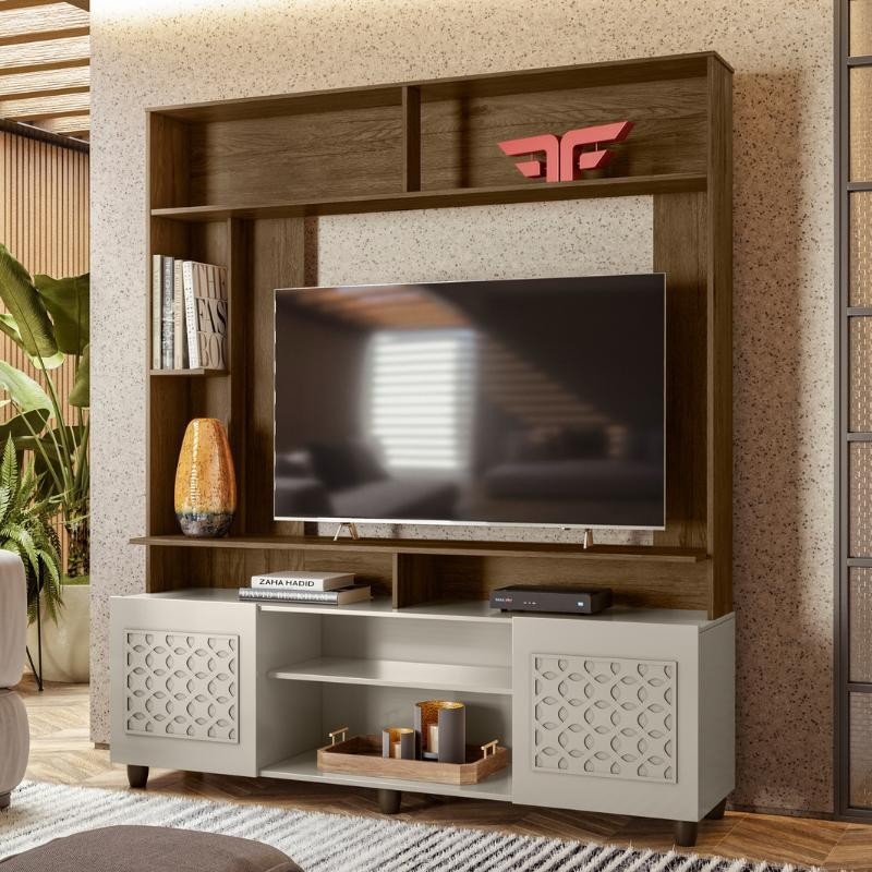 ESTANTE HOLLYWOOD PARA TV DE 60”