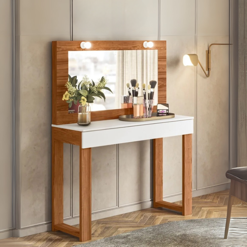 TOCADOR GALA Branco/Fosco Liso