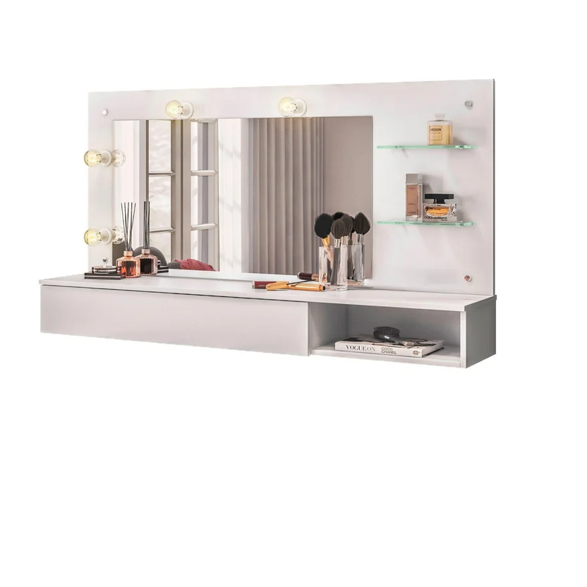 TOCADOR LUMIERE Branco/Fosco Liso