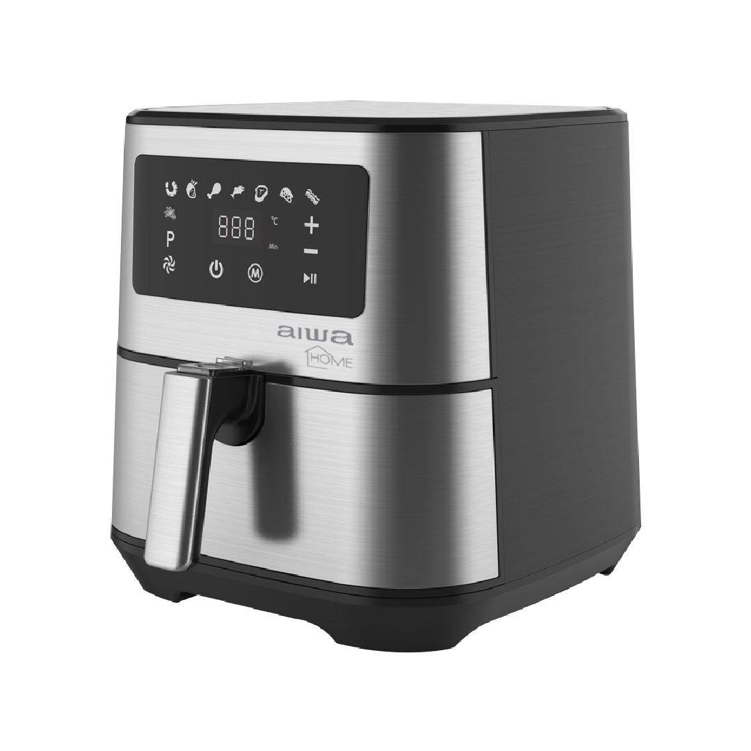 FREIDORA DIGITAL AIWA SIN ACEITE, Capacidad 5.5L