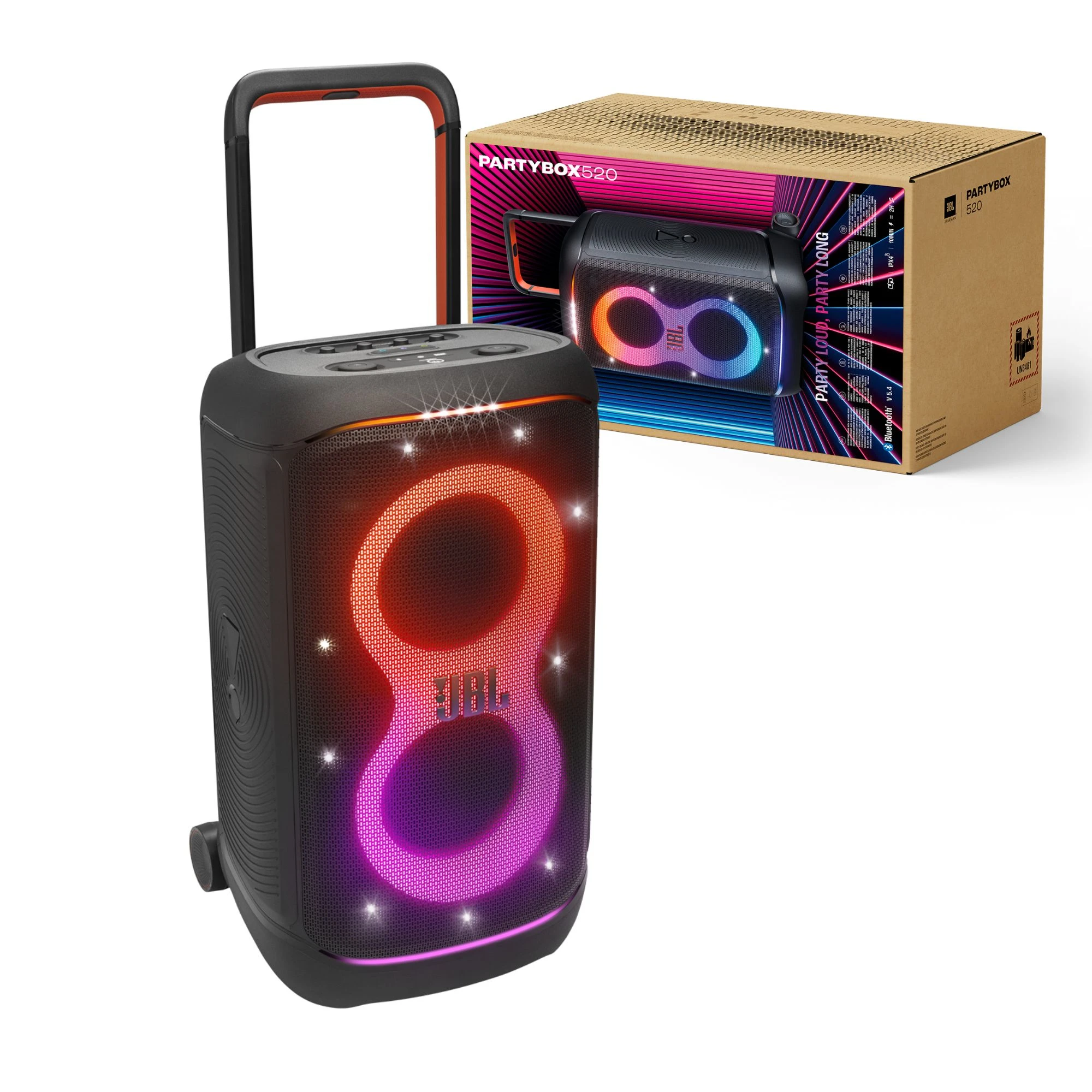 Speaker Portátil JBL PartyBox 520