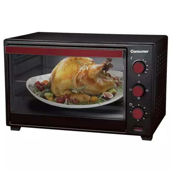 HORNO ELECTRICO CONSUMER 62 LTS CMR-62 C/TIMER