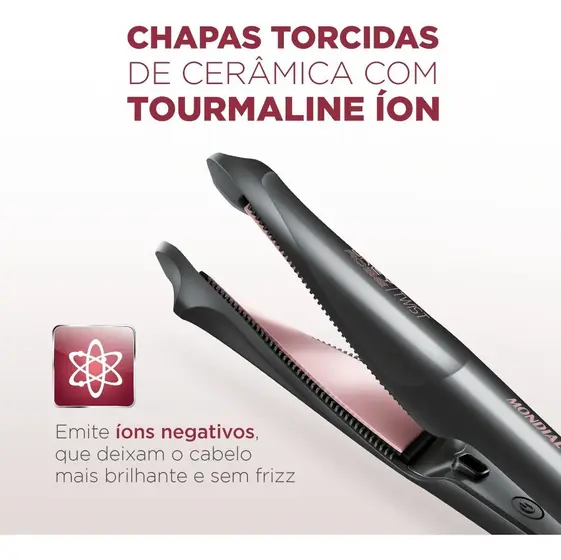 PLANCHITA RIZADORA MONDIAL GREY ROSE TWIST