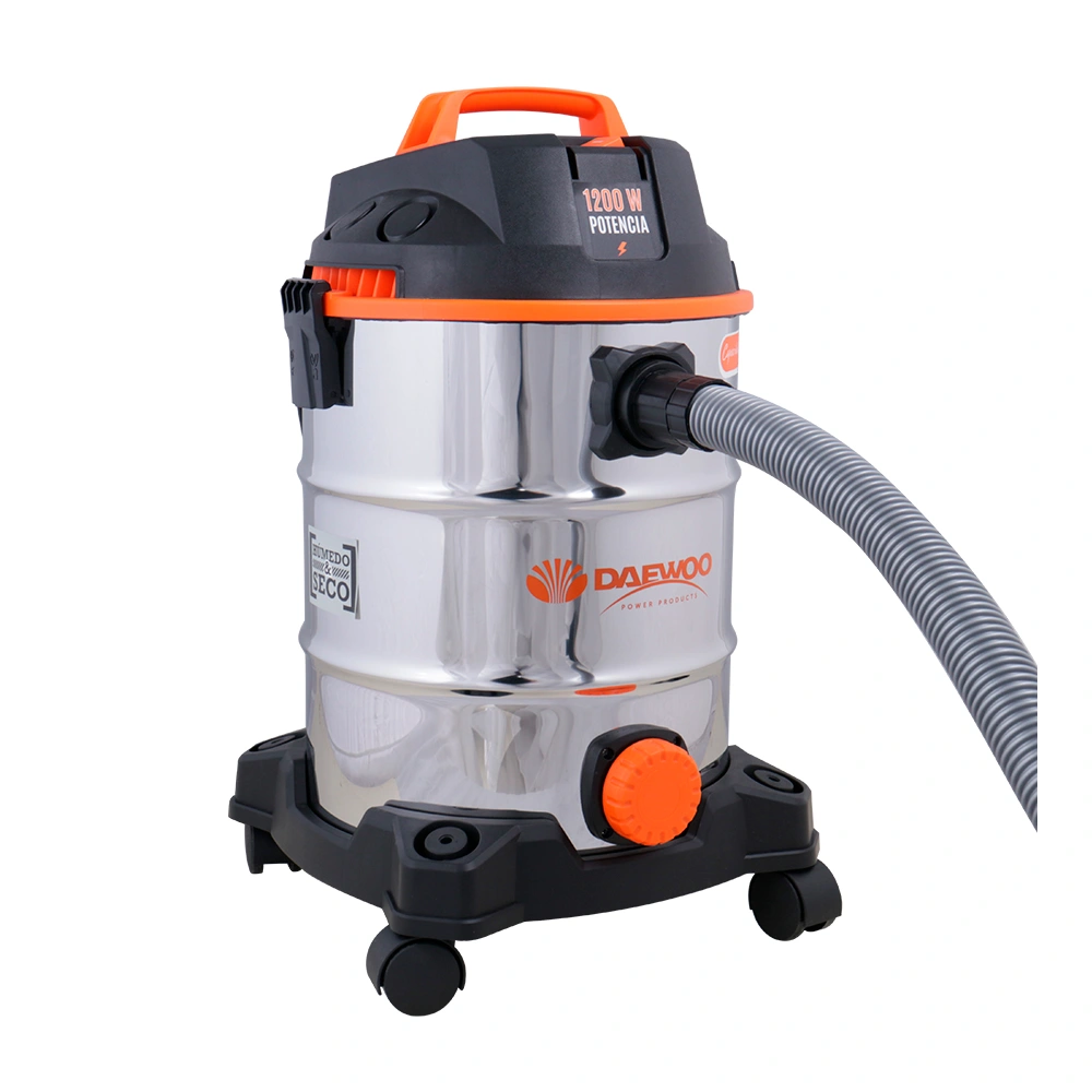 ASPIRADORA DAEWOO INOX 30L AGUA Y POLVO