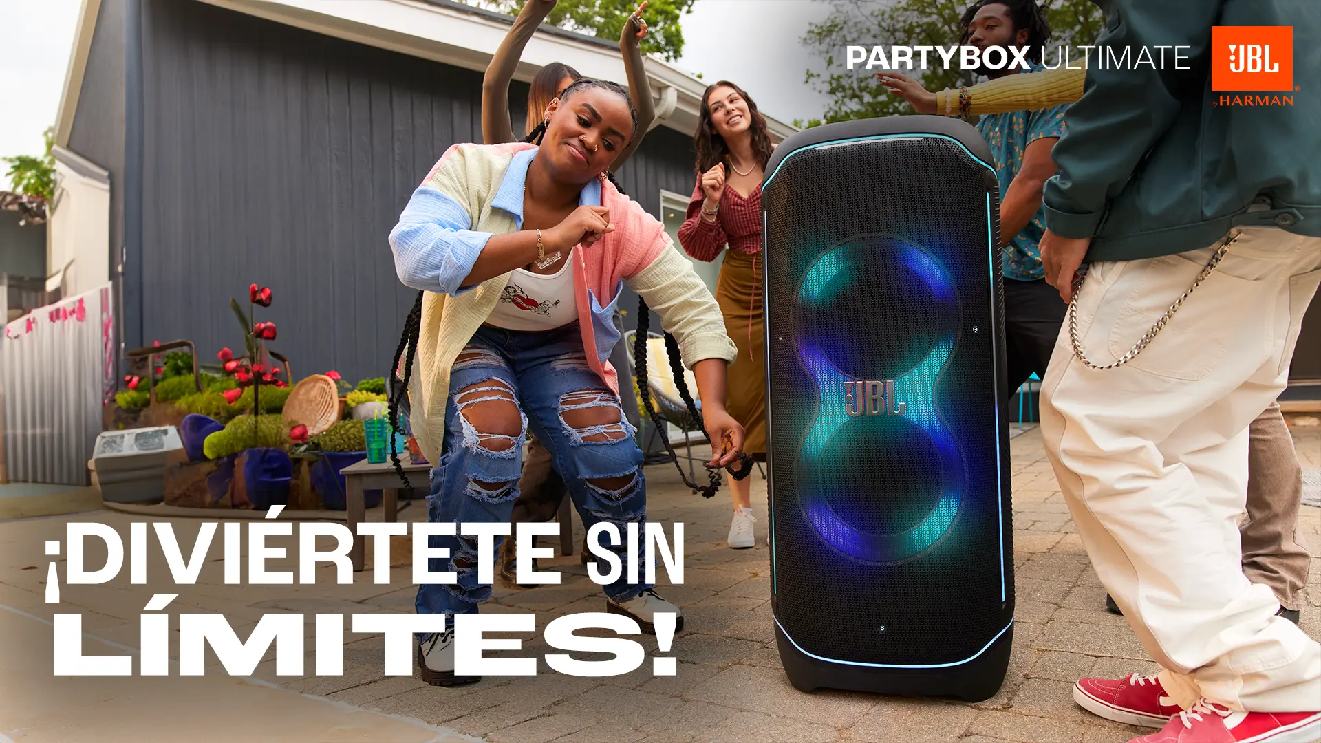Parlante JBL PartyBox Ultimate Bluetooth WiFi 1100W RMS Dolby Atmos